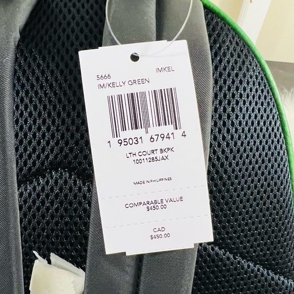 COACH Leather Court Backpack - Picture 9 of 15